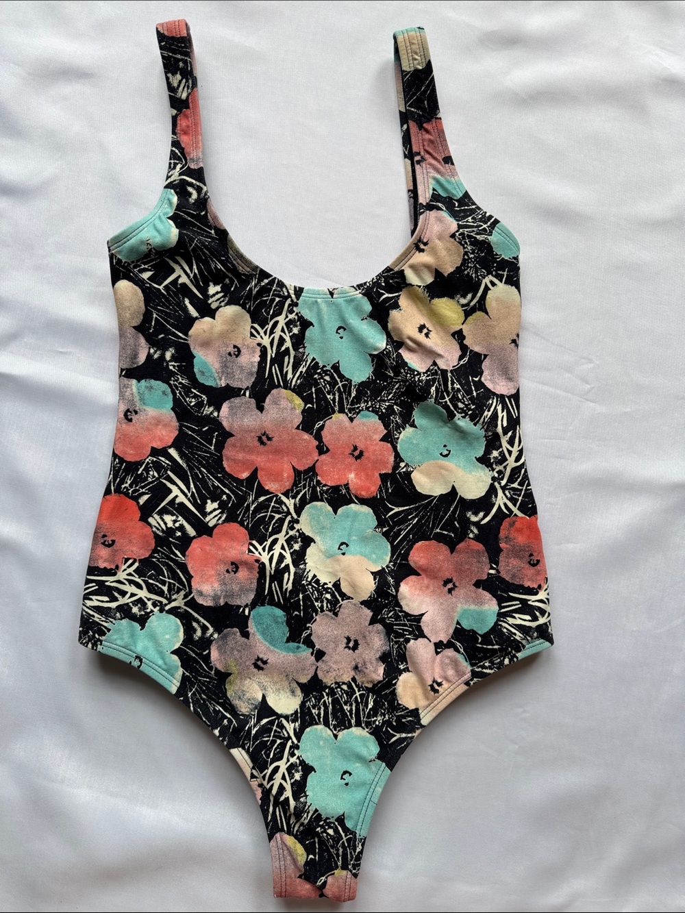 RARE Billabong x Andy Warhol Flowers One-Piece Swimsuit - Billabong LAB - S